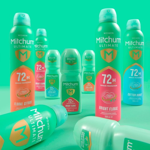 Mitchum Female Ultimate 72H Roll-On, Floral Citrus thumbnail 6