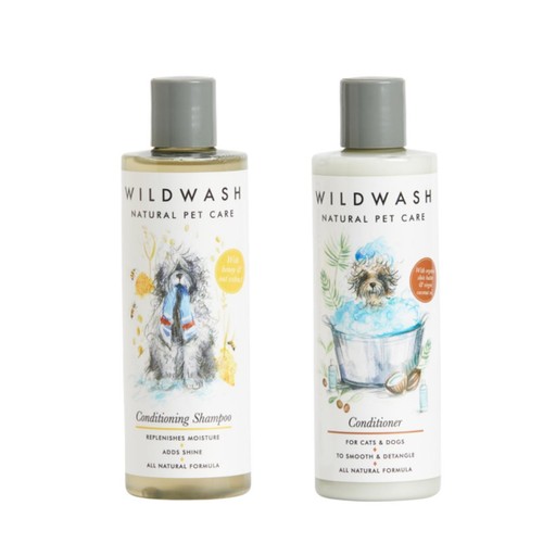 WildWash Conditioning Shampoo 250ml & Conditioner 250ml Bundle