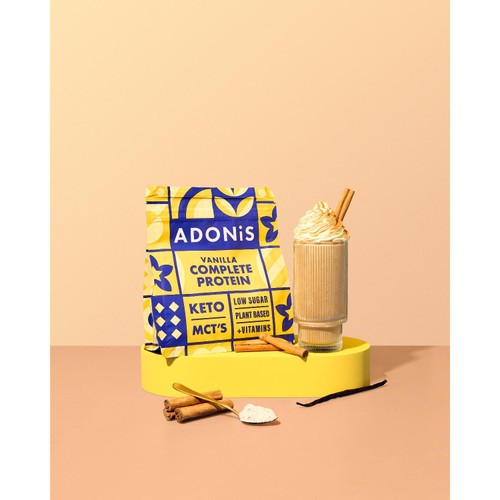 ADONiS Keto Protein Shake Vanilla thumbnail 2