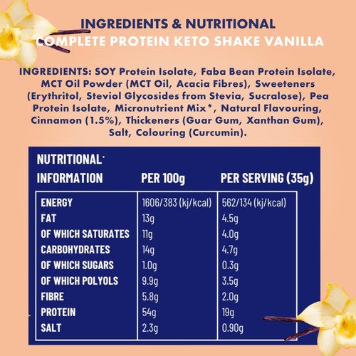 ADONiS Keto Protein Shake Vanilla thumbnail 6