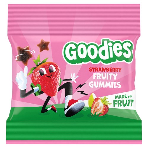 Goodies Kids Snack Strawberry Fruit Gummies 