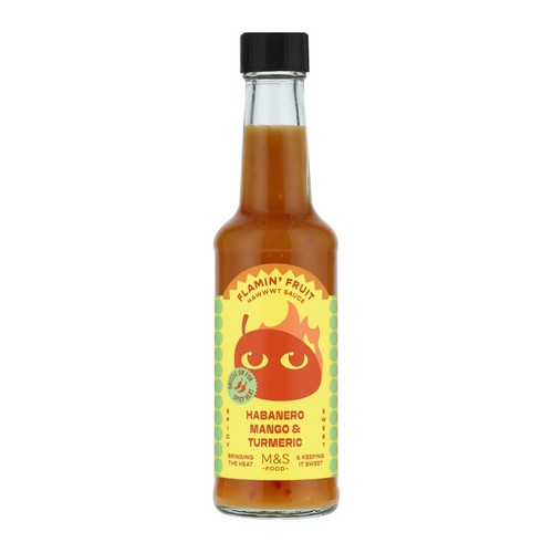 M&S Habanero Mango & Turmeric Hawwwt Sauce thumbnail 2