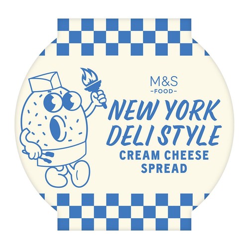 M&S New York Deli Style Cream Cheese Spread