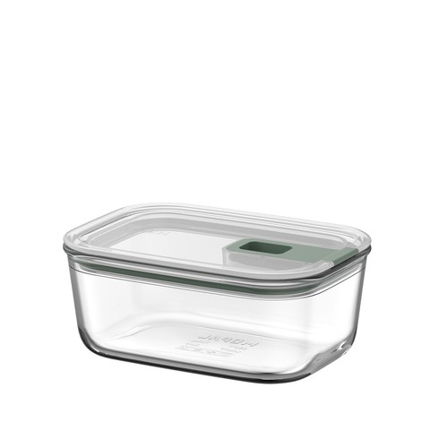 Mepal Easyclip 2.0 Glass Food Storage Container Nordic Sage 700ml