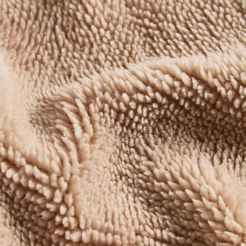 M&S Teddy Fleece Bedding Set Super King, Biscuit thumbnail 4