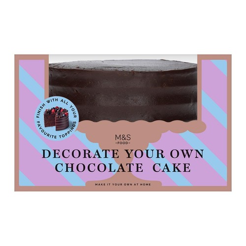 M&S Decorate Your Own Chocolate Cake thumbnail 3