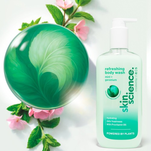 INEOS Skin Science Mint & Geranium Body Wash thumbnail 3
