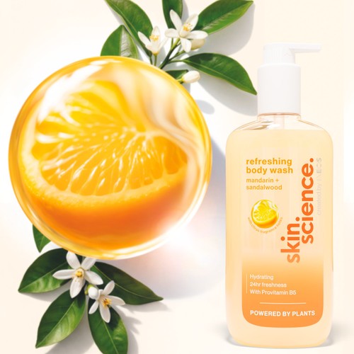 INEOS Skin Science Mandarin & Sandalwood Body Wash thumbnail 2