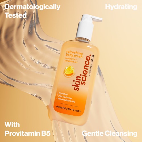 INEOS Skin Science Mandarin & Sandalwood Body Wash thumbnail 3