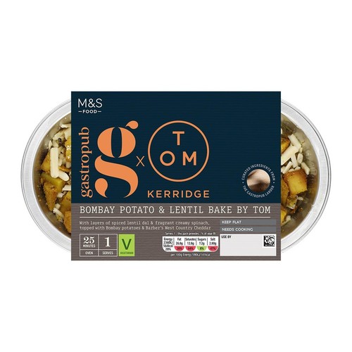 M&S Gastropub Bombay Potato & Lentil Bake by Tom Serves 1 thumbnail 2