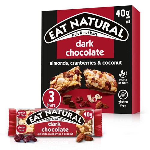 Eat Natural Cranberry, Almond & Dark Chocolate Bars thumbnail 2