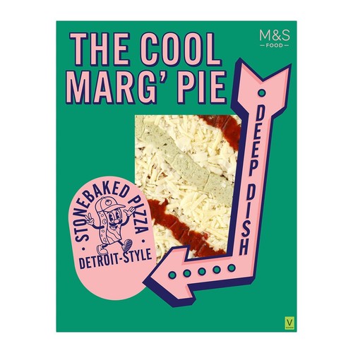 M&S The Cool Marg' Pie Detroit-Style Pizza