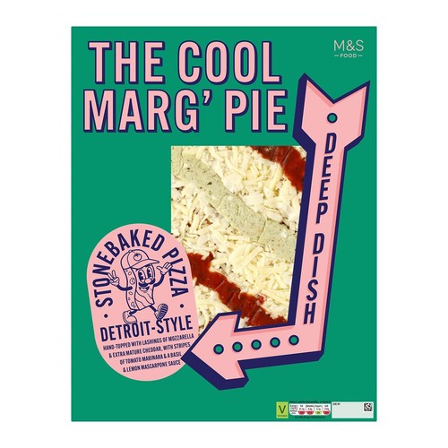 M&S The Cool Marg' Pie Detroit-Style Pizza thumbnail 2