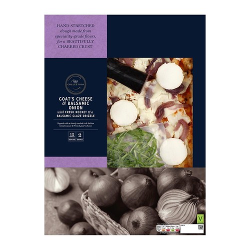 M&S Collection Goat's Cheese & Balsamic Onion Pizza thumbnail 2