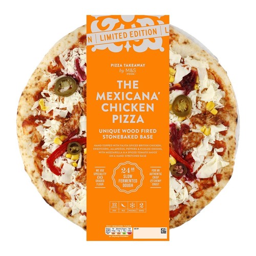 M&S The Mexicana Chicken Pizza thumbnail 2