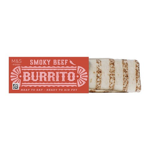 M&S Smoky Beef Burrito thumbnail 2