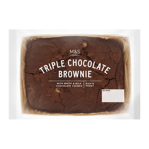 M&S Triple Chocolate Brownie thumbnail 2