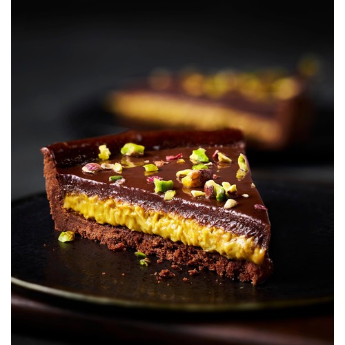 M&S Collection Chocolate & Pistachio Tart thumbnail 2