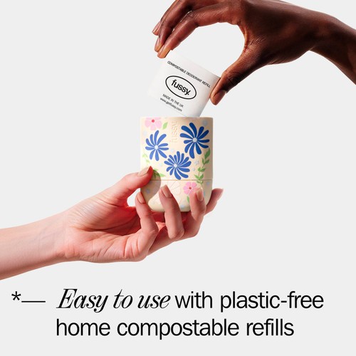Fussy Refillable Natural Deodorant Jasmine Bloom thumbnail 4