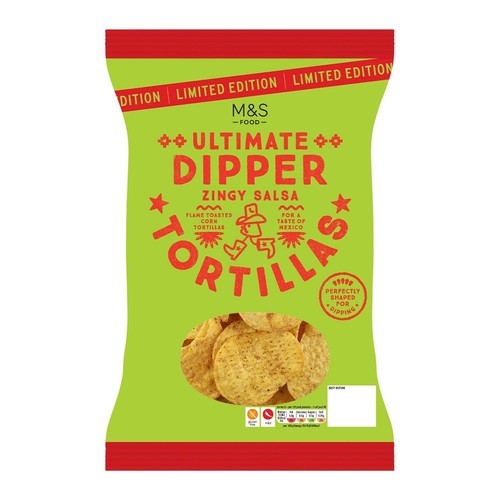 M&S Ultimate Dipper Zingy Salsa Tortilla thumbnail 2