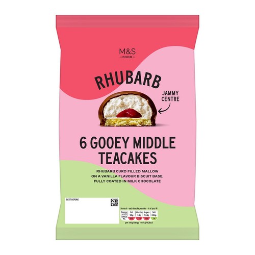 M&S 6 Ultimate Rhubarb Teacakes thumbnail 2