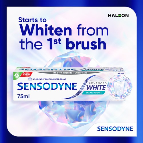 Sensodyne Advanced White Enamel Defence Toothpaste thumbnail 2