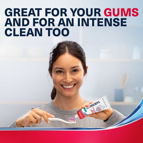 Corsodyl Advanced + Intensive Gum Repair Toothpaste, Intense Clean thumbnail 5