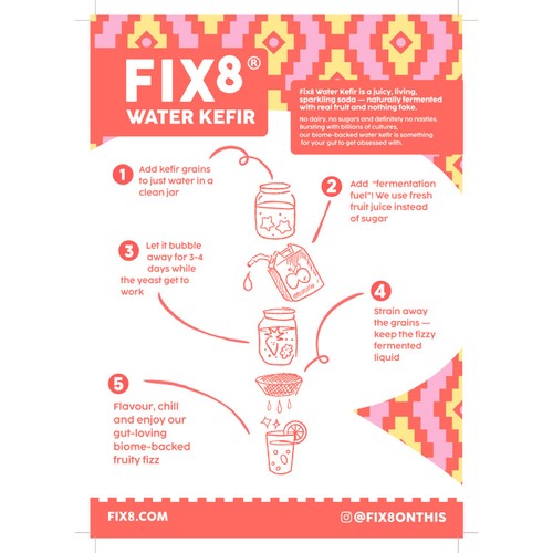 Fix8 Water Kefir Peach + Mango thumbnail 8