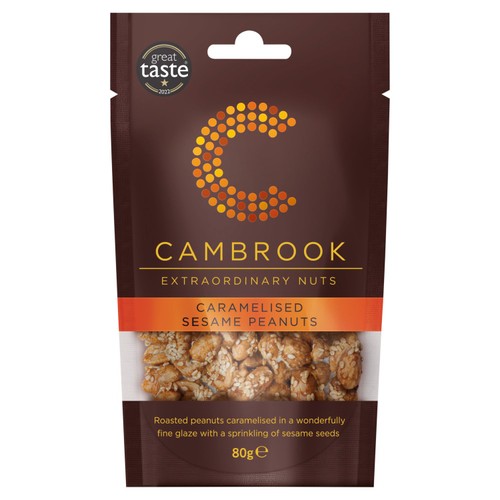 Cambrook Caramelised Sesame Peanuts