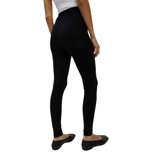 M&S Womens High Waisted Leggings, 10 Short, Black thumbnail 2