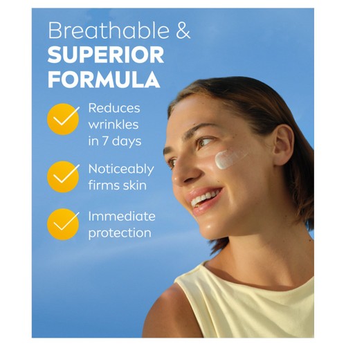 NIVEA SUN UV Face SPF 50 Sun Cream Q10 Anti-Age thumbnail 5