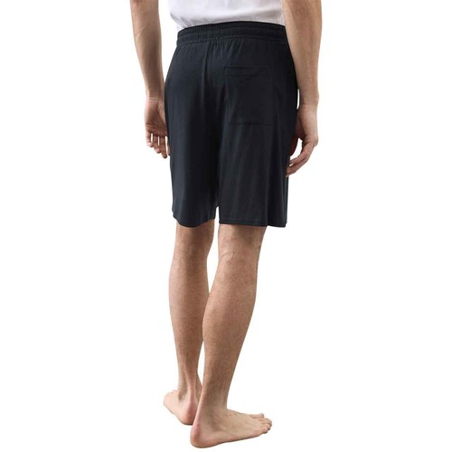 M&S Mens Autograph Cotton Modal Pyjama Shorts, XL, Dark Navy thumbnail 3