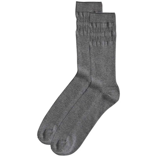 M&S Mens Gentle Grip Cool & Fresh Socks, 6-8.5, Blue Mix thumbnail 2