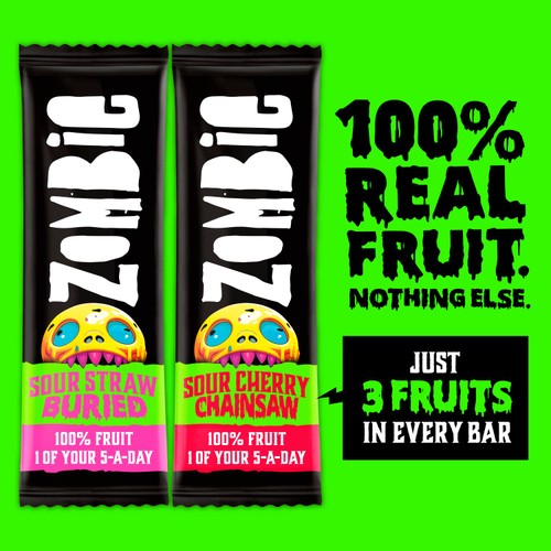 Zombie Fruit Bars Variety Sours Multipack thumbnail 2