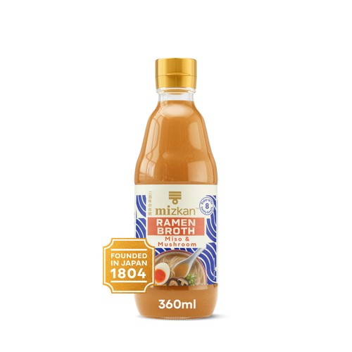 Mizkan Ramen Broth Rich Miso & Maitake Mushrooms 360ml thumbnail 2