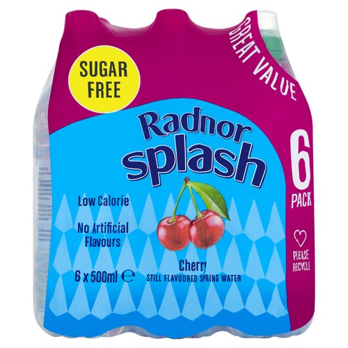 Radnor Splash Still Cherry Flavoured Spring Water