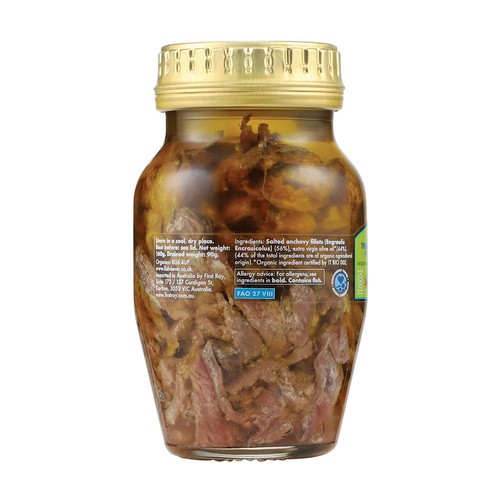 Fish4Ever Anchovy Pieces in Organic extra virgin olive oil thumbnail 3