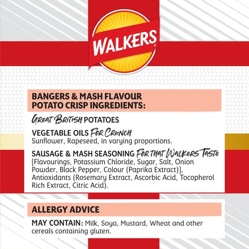 Walkers English Bangers & Mash thumbnail 3