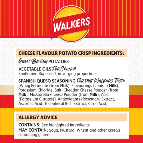 Walkers Wavy Spanish Queso thumbnail 3