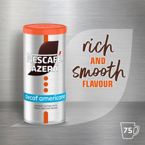 Nescafe Azera Decaf Americano Instant Coffee thumbnail 3