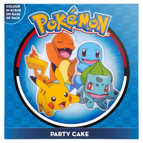 Pokemon Celebration Cake