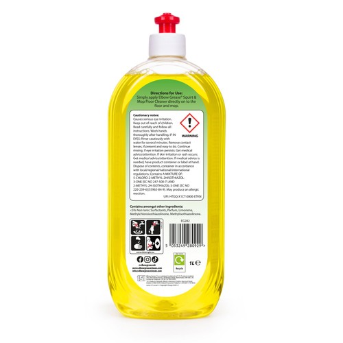 Elbow Grease All Purpose Floor Cleaner Ready to Use Lemon  thumbnail 5