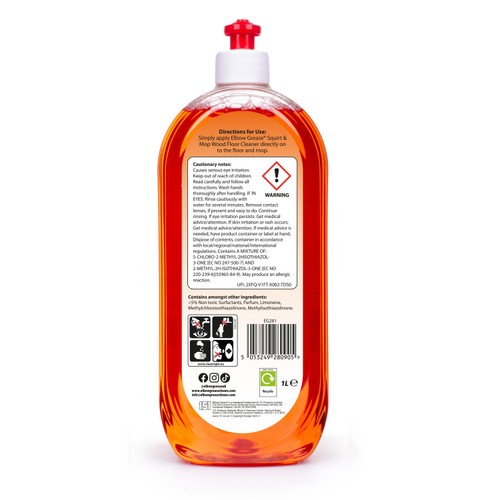 Elbow Grease Wood Floor Cleaner Ready to Use Orange  thumbnail 2