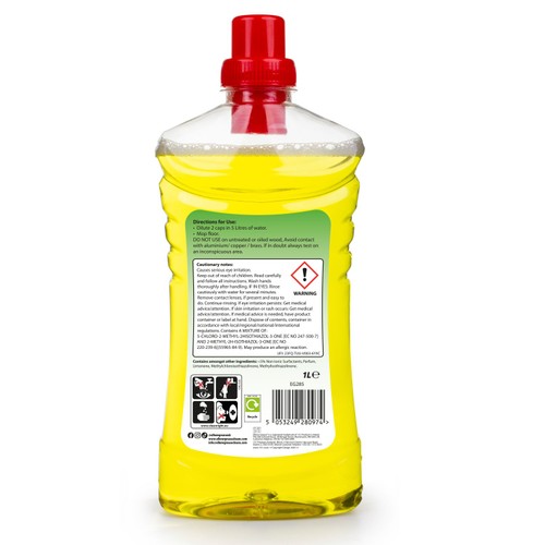 Elbow Grease All Purpose Floor Cleaner Concentrate Lemon thumbnail 2