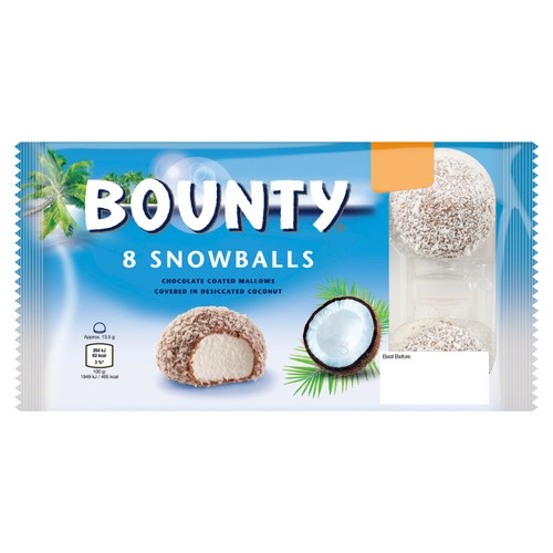 Bounty 8PK Snowballs
