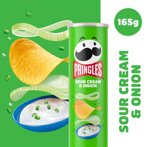 Pringles Sour Cream Sharing Crisps thumbnail 2