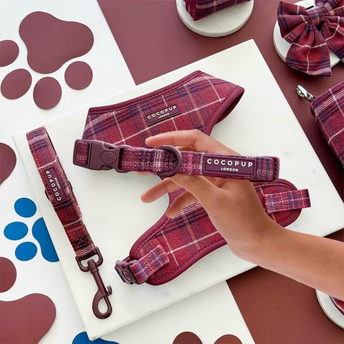 Cocopup Mulberry Plaid Poop Bag Holder & Dispenser thumbnail 3