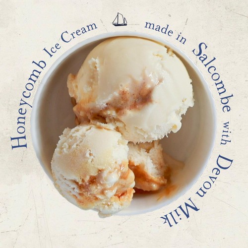 Salcombe Dairy Honeycomb Ice Cream thumbnail 6