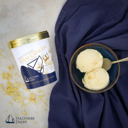 Salcombe Dairy Stem Ginger Ice Cream thumbnail 6