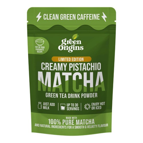 Green Origins Creamy Pistachio Matcha Green Tea Drink Powder thumbnail 2